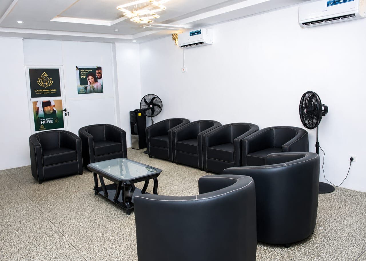 Serene clinic interior