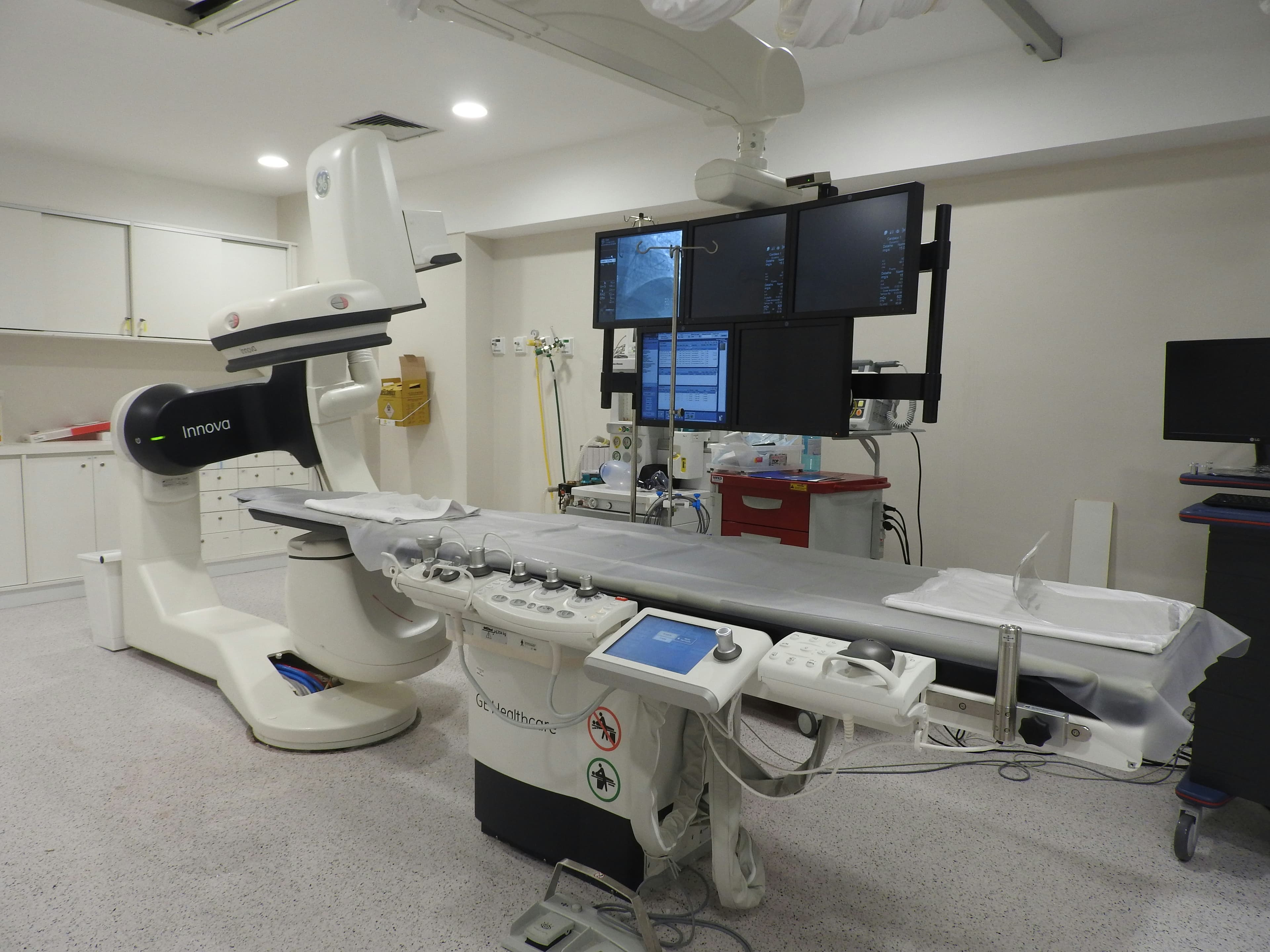 Soft sunlight in clinic room